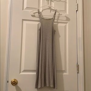 Square neck swing dress